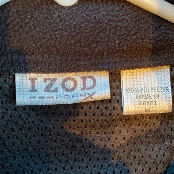 Izod black polar fleece jacket - Picture 2 of 6
